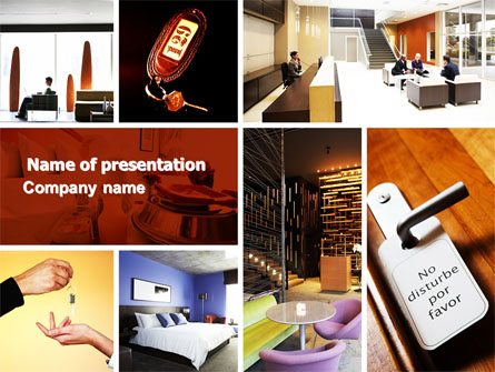 Hotel Services Presentation Template, Master Slide