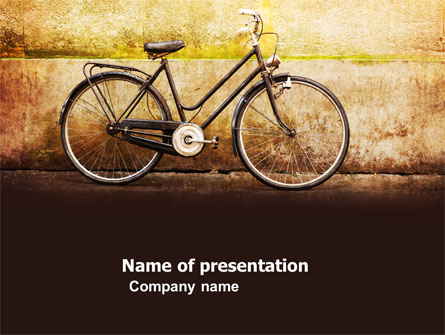 Bicycle Presentation Template, Master Slide