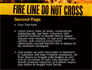 Fire Line slide 2