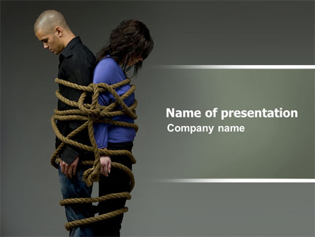 Hostage Presentation Template, Master Slide