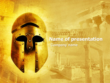 Antiquity Presentation Template, Master Slide