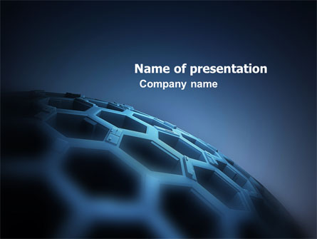 Honeycombs Presentation Template, Master Slide