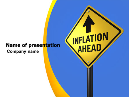 Inflation Threat Presentation Template, Master Slide