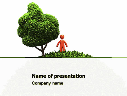 Green Development Presentation Template, Master Slide
