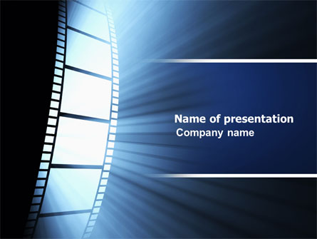 Film Tape Presentation Template, Master Slide
