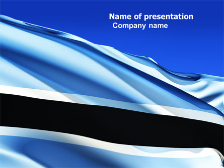 Botswana Presentation Template, Master Slide