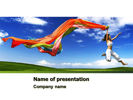 Lucky Girl Presentation Template, Master Slide