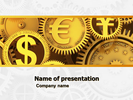 Finance Presentation Template, Master Slide