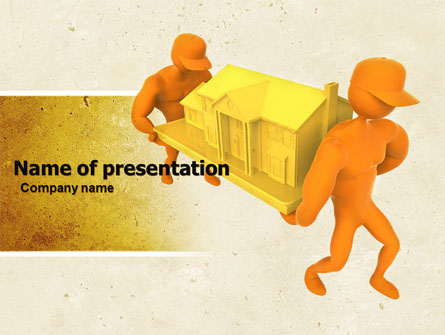 Typical Construction Of Townhouses Presentation Template, Master Slide