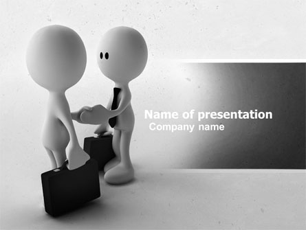 Making Business Presentation Template, Master Slide