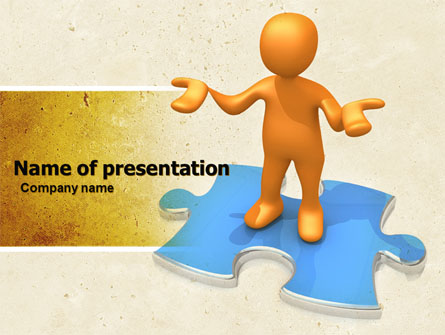 Don't Know Presentation Template, Master Slide