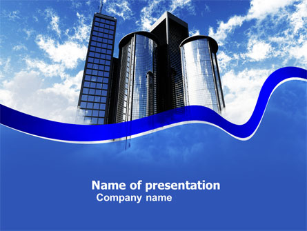 City Center Presentation Template, Master Slide