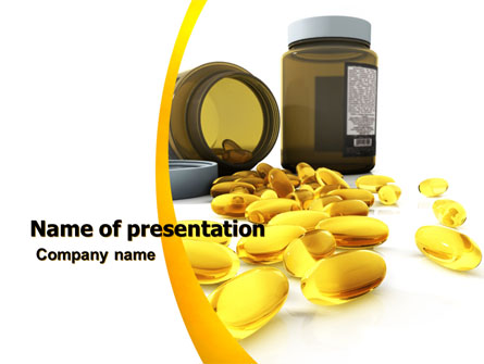 Capsules Presentation Template, Master Slide