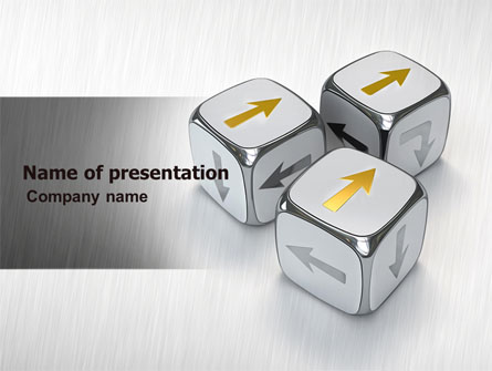 Direction Of Movement Presentation Template, Master Slide