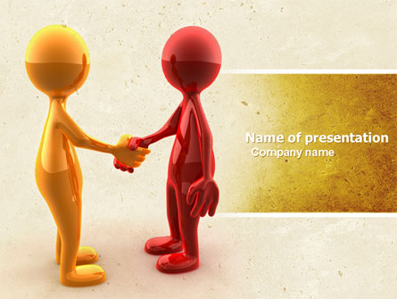 Greeting Presentation Template, Master Slide