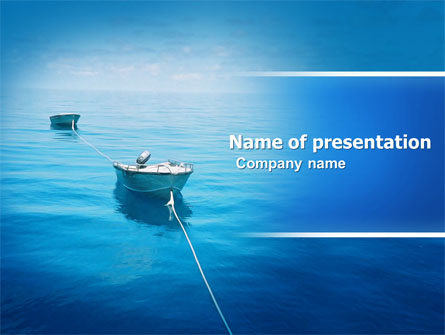 Motor Boats Presentation Template, Master Slide