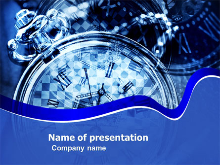 Magic Clock Presentation Template, Master Slide