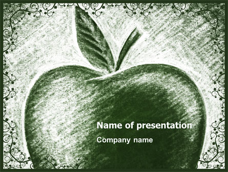 Sketch Apple Presentation Template, Master Slide