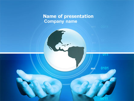 World Influence Free Presentation Template, Master Slide