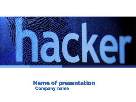 Hacker Presentation Template, Master Slide