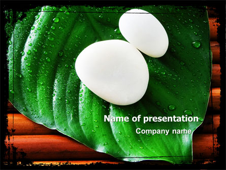 White Stones Presentation Template, Master Slide