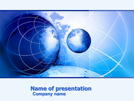 Two Worlds Presentation Template, Master Slide