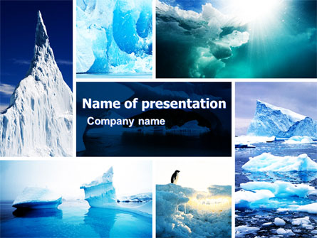 Iceberg Presentation Template, Master Slide