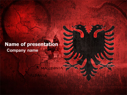 Albania Presentation Template, Master Slide