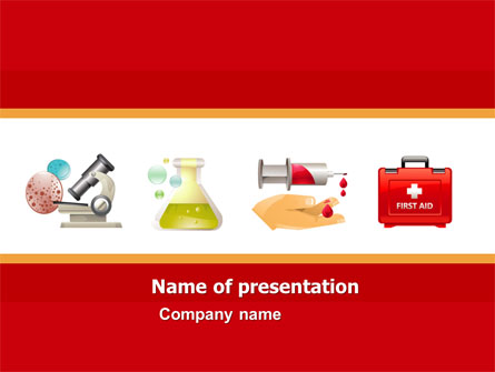Medicinal Chemistry Presentation Template, Master Slide