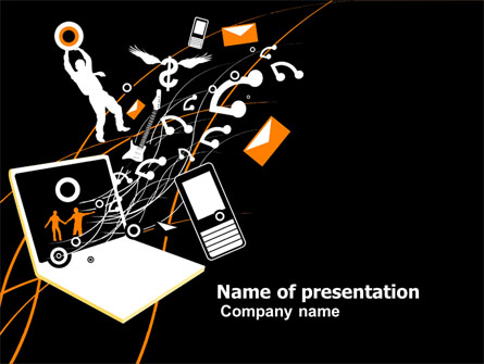 Interaction Presentation Template, Master Slide