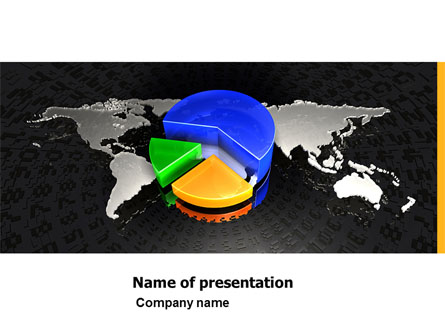 Marketing Chart Presentation Template, Master Slide