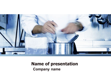 Cooking Presentation Template, Master Slide