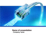 Patch Cord In Blue Colors slide 1