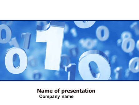 Zero One Presentation Template, Master Slide