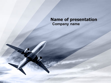 Air Vessel Presentation Template, Master Slide
