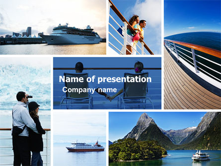 Cruise Presentation Template, Master Slide