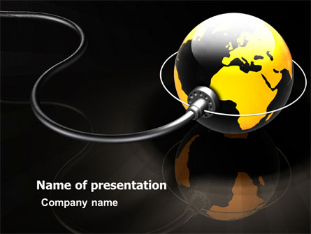 Plugged In Presentation Template, Master Slide