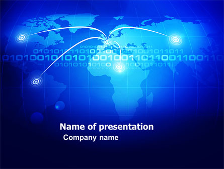 IP Address Presentation Template, Master Slide