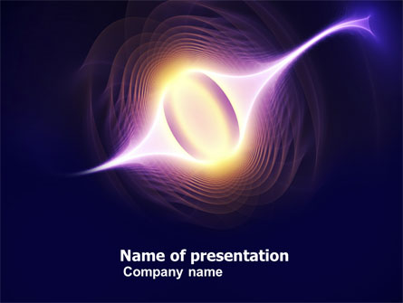 Energy Formation Presentation Template, Master Slide