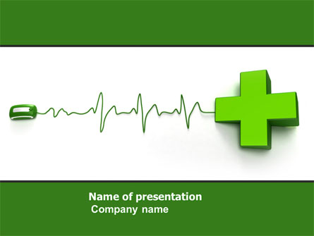 Medical Website Presentation Template, Master Slide