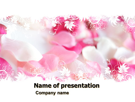Petals Presentation Template, Master Slide
