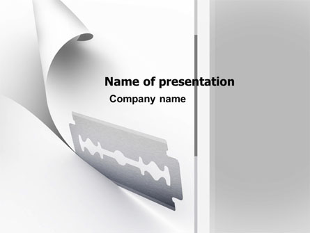Razor Blade Presentation Template for PowerPoint and Keynote | PPT Star