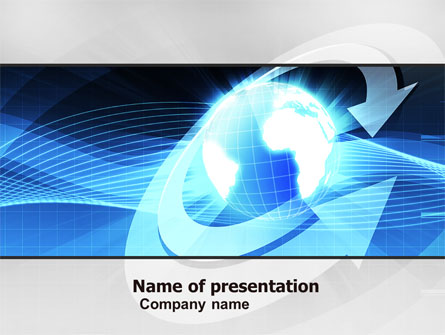 Global Interactive Presentation Template, Master Slide