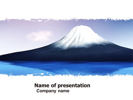 Mount Fuji Presentation Template, Master Slide
