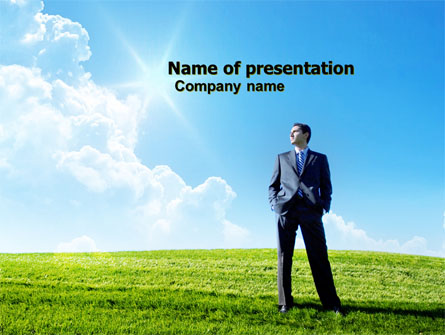 Happy Future Presentation Template, Master Slide