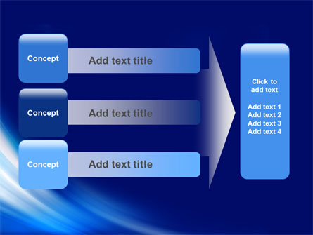 Abstract Blue Stroke Presentation Template for PowerPoint and Keynote ...