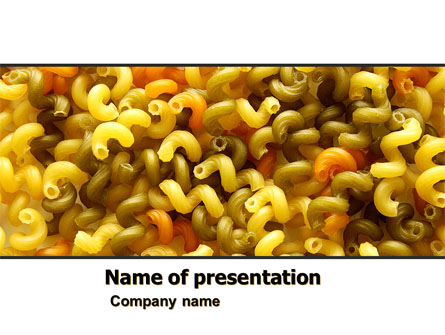Macaroni Presentation Template, Master Slide