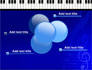 Piano Keyboard On Blue Background slide 10