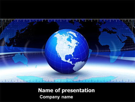 Global Scale Presentation Template, Master Slide