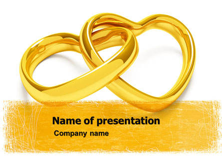 Wedding Day Presentation Template, Master Slide